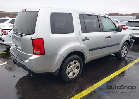 2012 Honda Pilot Lx z USA, uszkodzony, nr VIN 5FNYF4H24CB012835